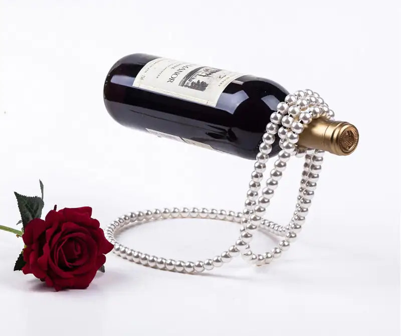 Pearl Necklace Wine Rack: Luxurious Storage for Your Wine Collection