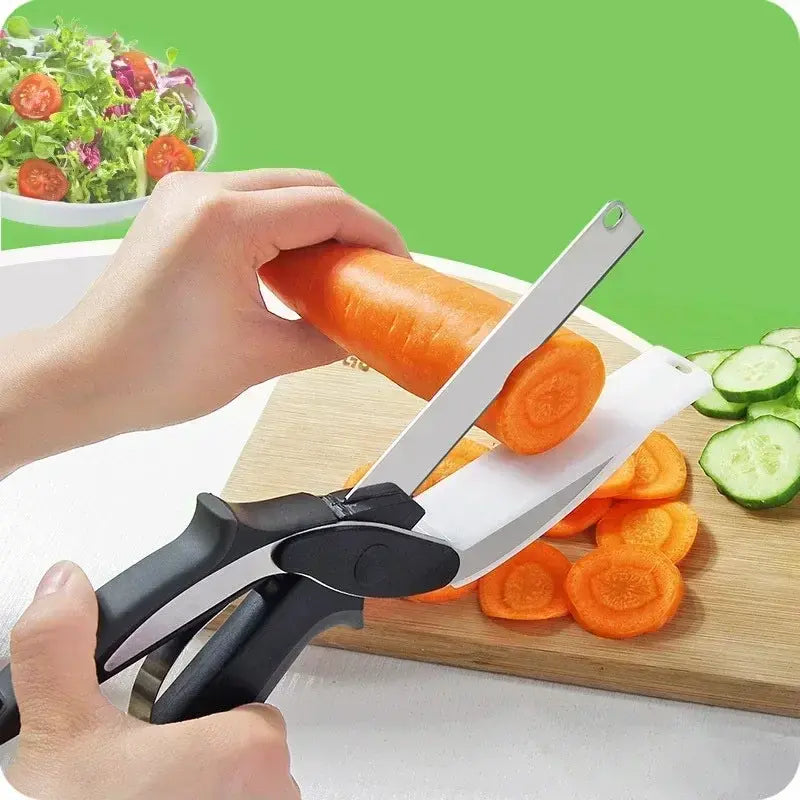 Kitchen Food Cutter Scissors: Chop, Slice, & Serve Without the Mess