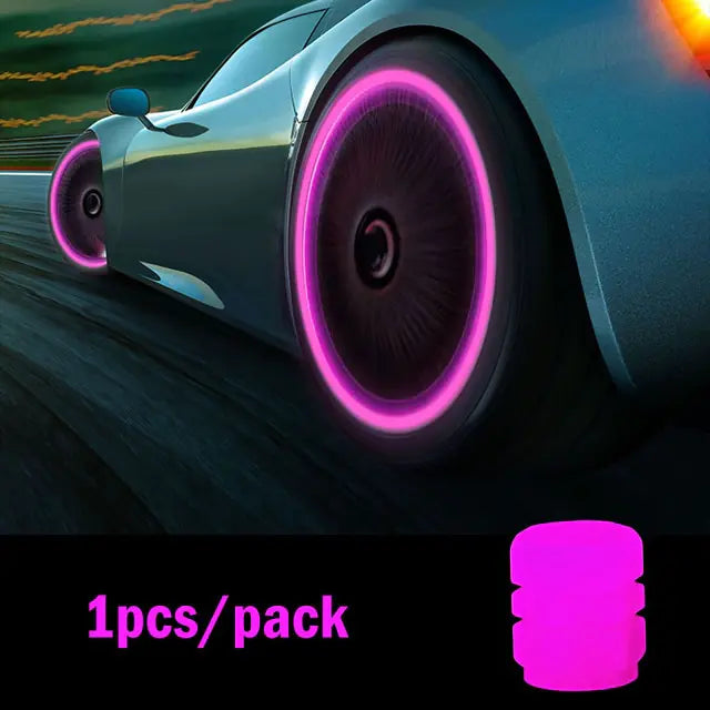 Glowing Valve Caps: Upgrade Your Ride, Own the Night!