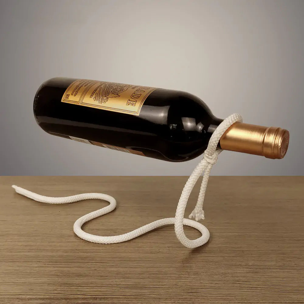 Floating Wine Holder: Unique Decor for Wine Lovers